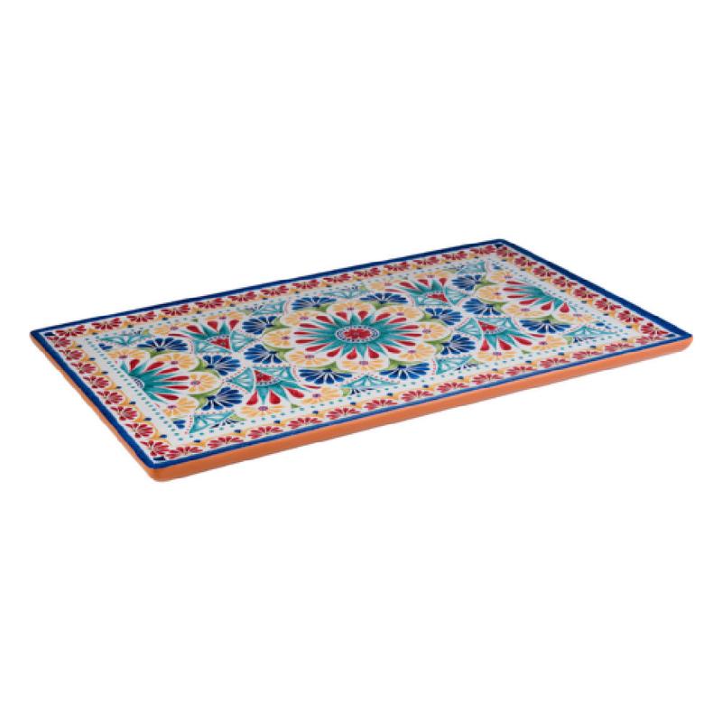 Libbey APS 84680 Arabesque Tray GN 1/120-7/8"L X 12-7/8"W X 7/8"H Rectangular
