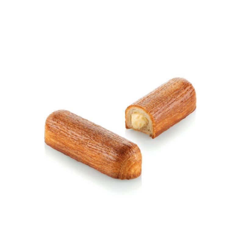 JB Prince MA456 Silikomart Nola 144 TPlusX Mold 5.11" X 1.57" X 1.37"H Oval