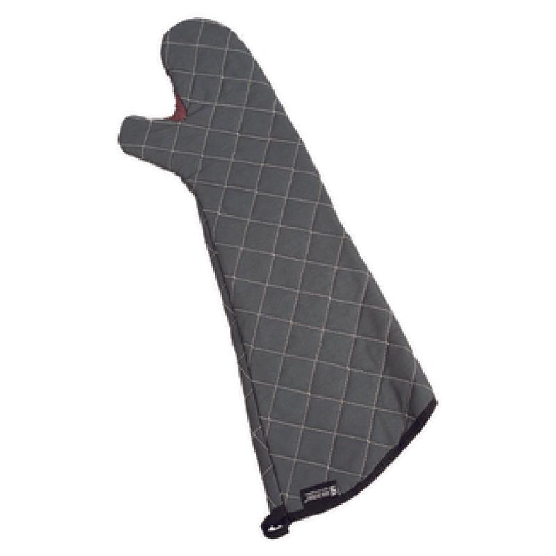 San Jamar 800FG24-BK BestGuard Oven Mitt 24" Temperature Range Up To 450 F (232 C) For 30 Seconds