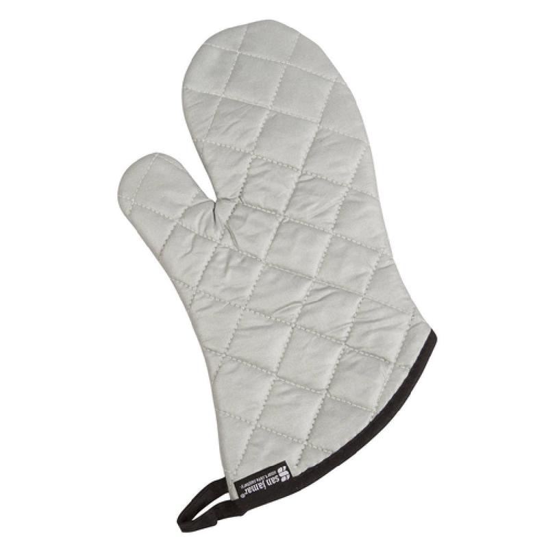 San Jamar 801SG15 Oven/Freezer Mitt 15" Temperature Range: 0 F (-18 C) To 400 F (204 C) For 15 Seconds