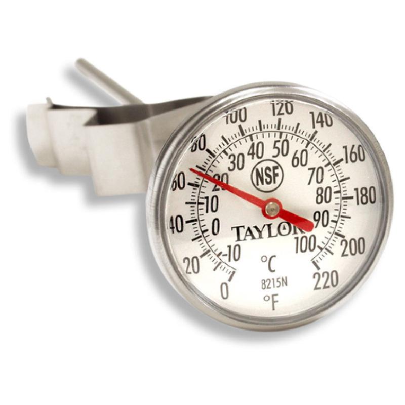 Taylor 8215N Bi-Therm Pocket Thermometer Dial 0 To 220F (-10 To 100C) Temperature Range
