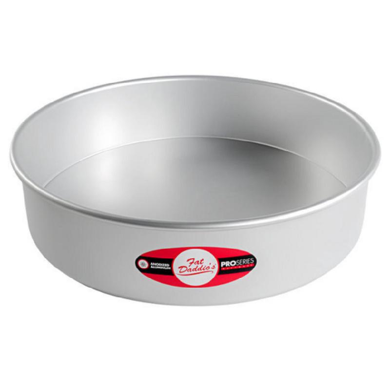 JB Prince M458 123 Cake Pan 12"dia. X 3"H Round