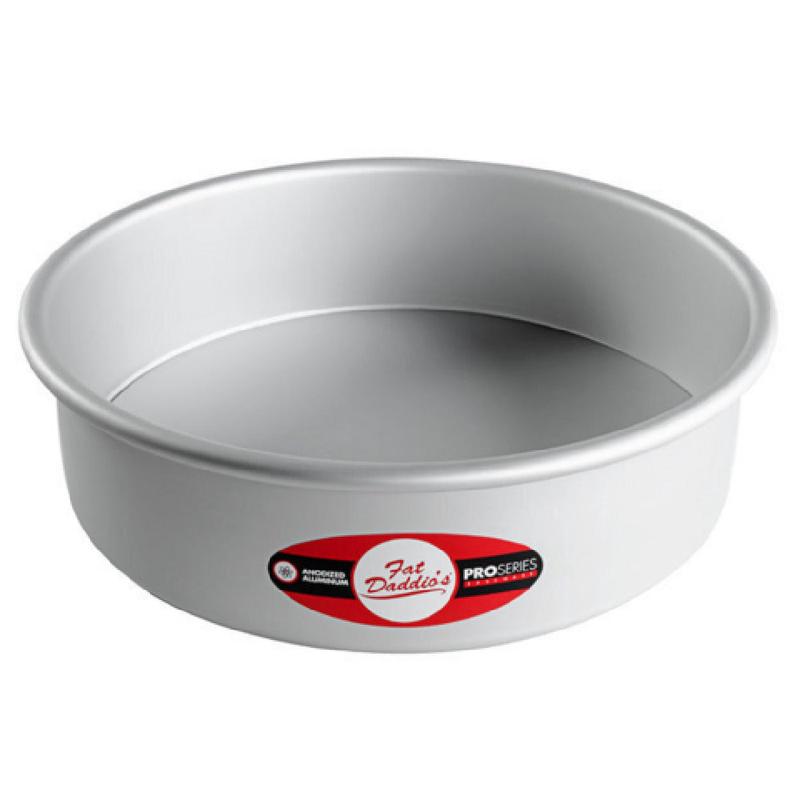 JB Prince M458 103 Cake Pan 10"dia. X 3"H Round