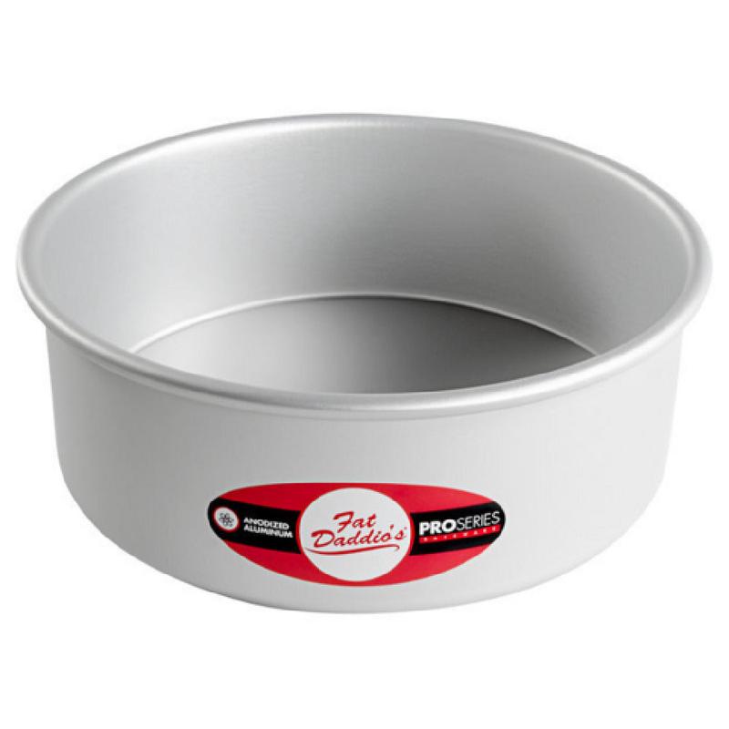 JB Prince M458 83 Cake Pan 8"dia. X 3"H Round