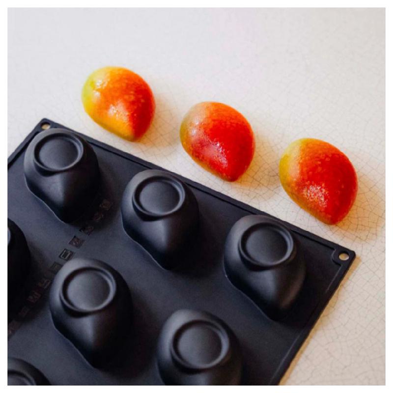 JB Prince MA418 Mango Mold 11.81"W X 15.74"D 80 Ml