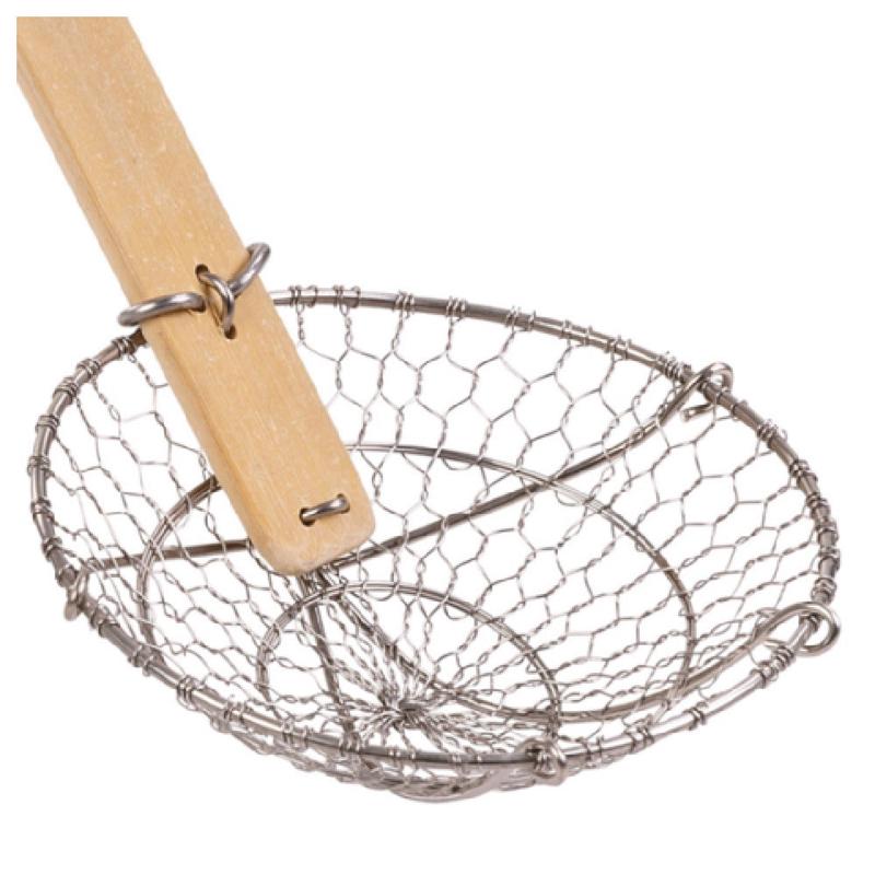 JB Prince UA227 5 Spider Strainer 3"W X 5"D X 14"H Stainless Steel