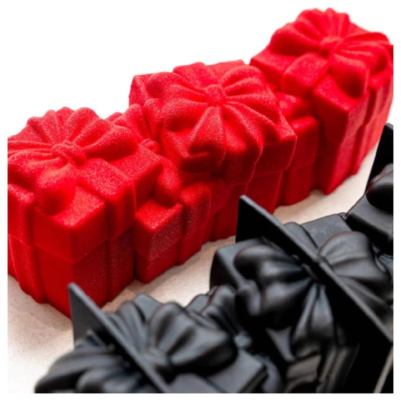 JB Prince MA480 For You Pavocake Mold 3.35"W X 9.84"D X 3.35"H 1100 Ml