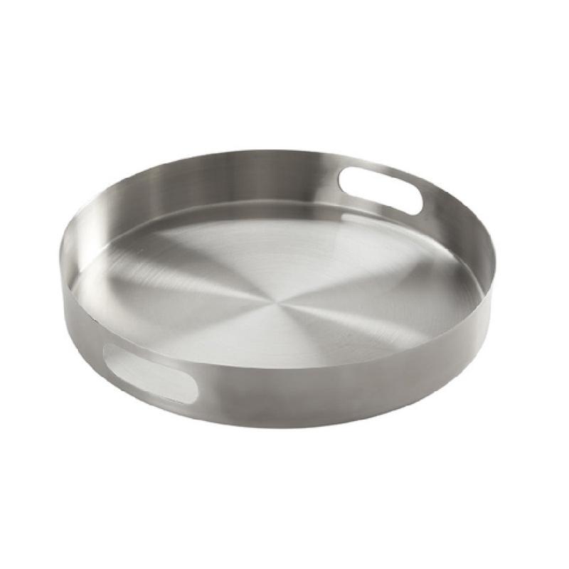 American Metalcraft STS14 Serving Tray Stainless Steel Round