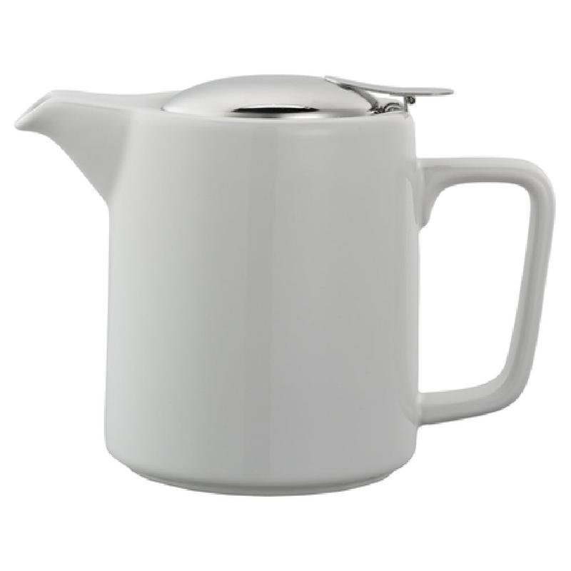 Service Ideas TPCW16WH Washington Teapot 0.47 Liter (16 Oz.) 3-3/4" X 6-1/2" X 4-1/2"