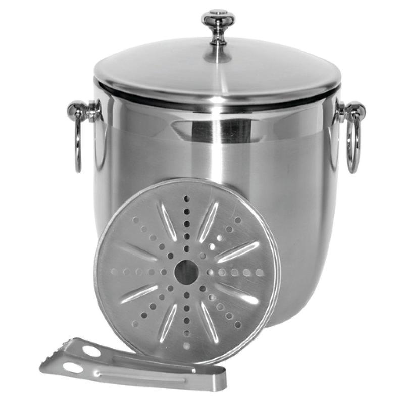 Service Ideas IB3BS Ice Bucket 3 Liter (101.4 Oz.) 9" X 7-1/2" X 9"