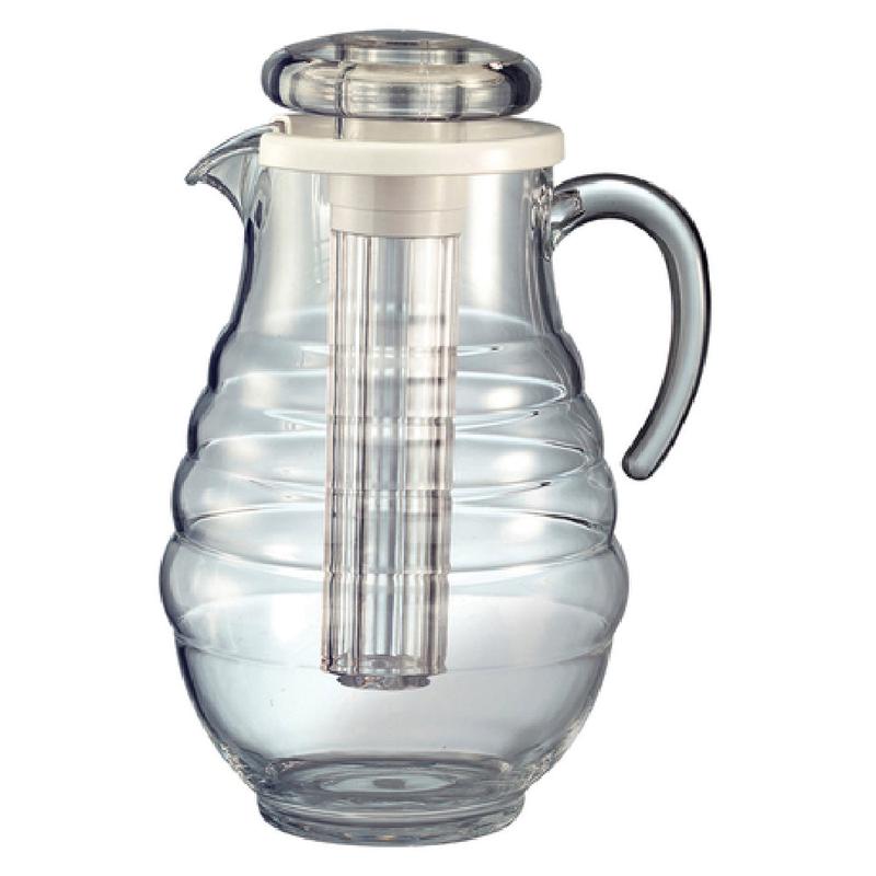 Service Ideas SWP33RB Water Pitcher 3 Liter (101.4 Oz.) 6-3/4" X 7-3/4" X 11-1/2"