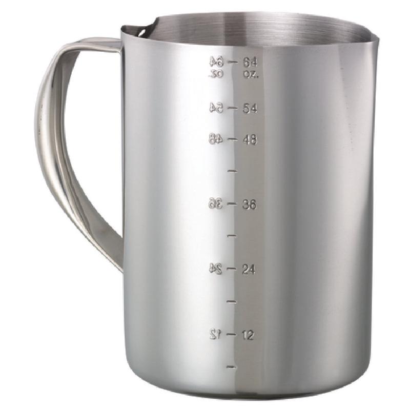 Service Ideas FROTH646 Frothing Pitcher 1.9 Liter (64.2 Oz.) 4-3/4" X 7-1/2" X 6-1/2"