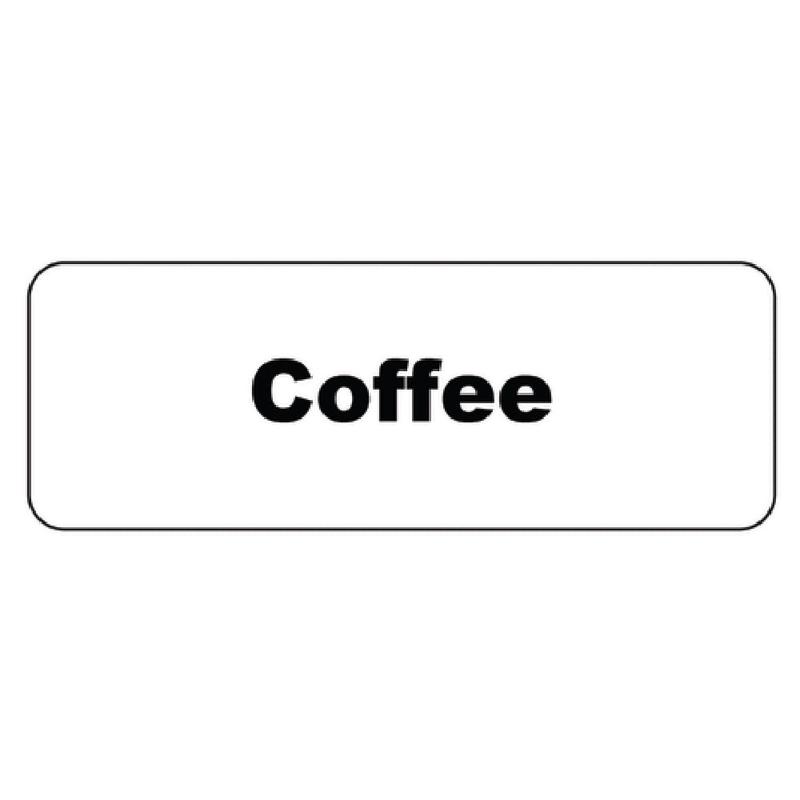 Service Ideas MT1CF MagneTag "Coffee" 3-1/2" X 1-1/4"