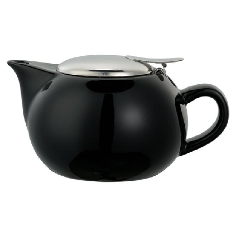 Service Ideas TPC10BL Teapot 0.3 Liter (10 Oz.) 3" X 6" X 3"