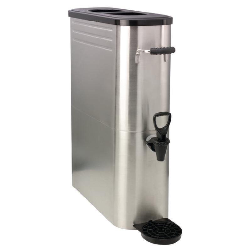 Service Ideas ITSLS5GPL Tea Dispenser 5 Gallon (640 Oz.) 6-1/2" X 21" X 21"
