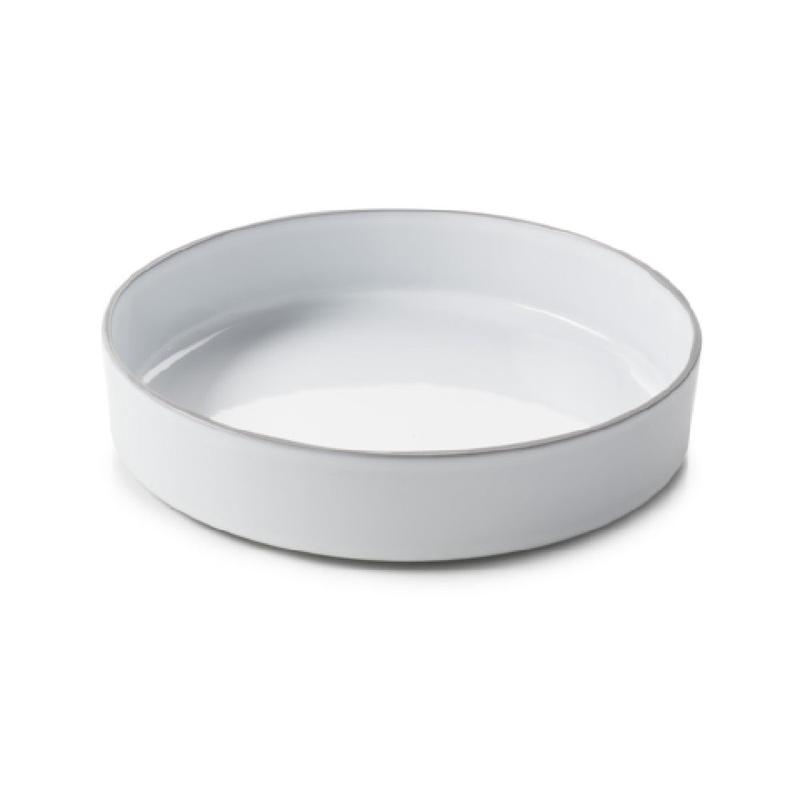 Revol 661531 CARACTERE CULINAIRE ROUND DISH 26CM White Cumulus