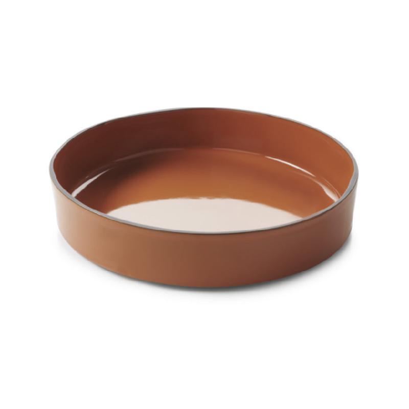 Revol 661533 CARACTERE CULINAIRE ROUND DISH 26CM Cinnamon