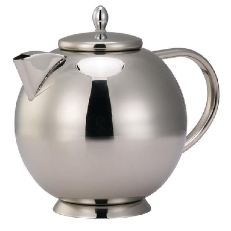 Service Ideas TT07SS Tea Time Teapot .7L (24 Oz.) With Lid