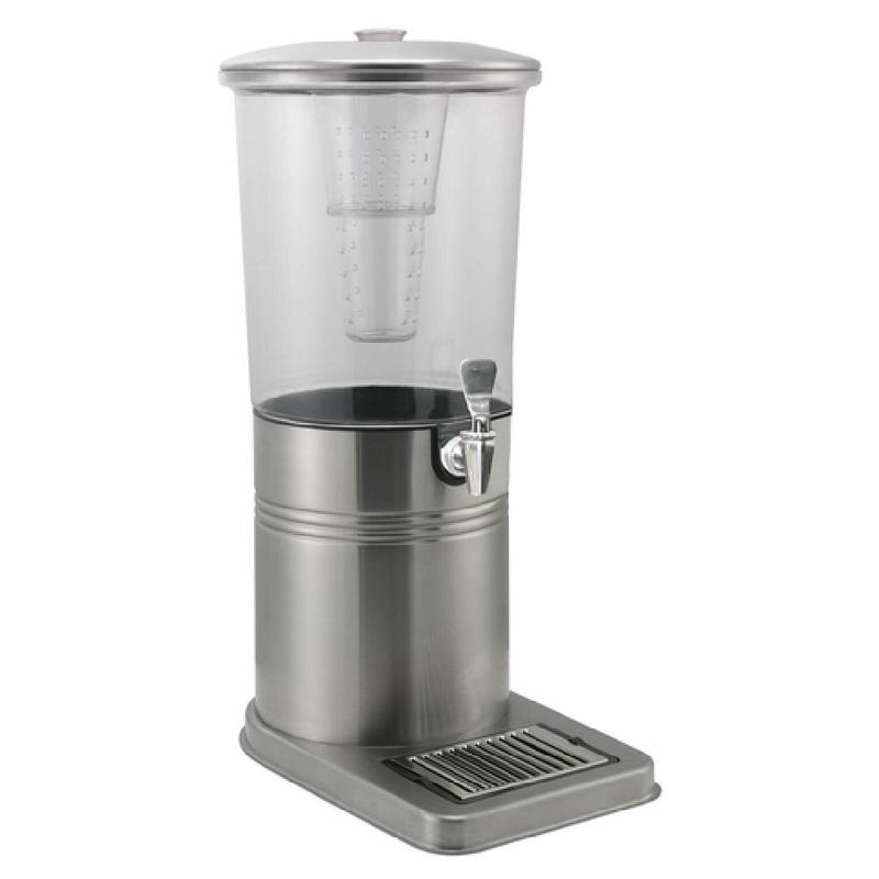 Service Ideas LEV35GBSSS Levigo Beverage Dispenser 3.5 Gallon 15" X 11-1/4" X 24-1/4"