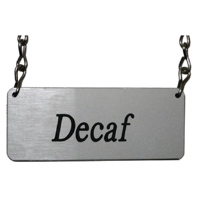 Service Ideas IDCHDE ID-Chain "Decaf" For Airpot Cover-ups