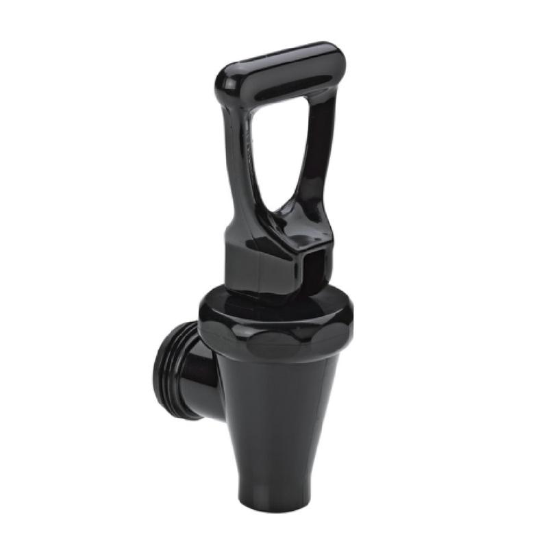 Service Ideas 020303 Tea Urn Spigot Black NSF