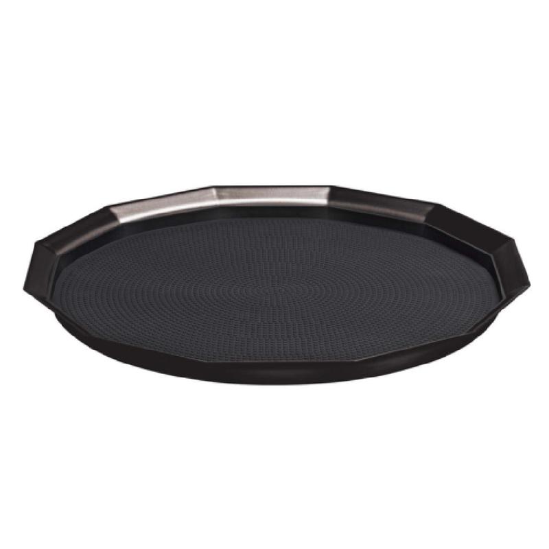 Service Ideas TRPN1614RIBSBX Serving Tray (12) Panel 16"W X 16"D X 1"H