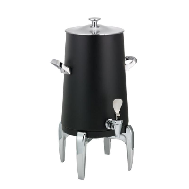 Service Ideas URN30VBLMDCL FlameFree Thermo-Urn Modern Traditional Spigot Vacuum Insulated Urn