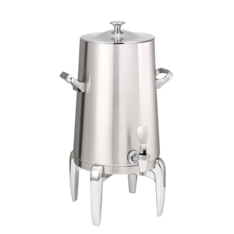 Service Ideas URN30VBSMDCL FlameFree Thermo-Urn Modern Traditional Spigot Vacuum Insulated Urn