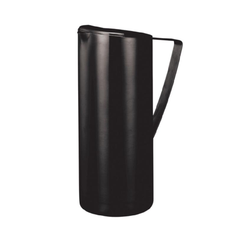Service Ideas X7025BSBX Metallic Elements Water Pitcher Slim Profile 1.9 Liter (64.2 Oz.)