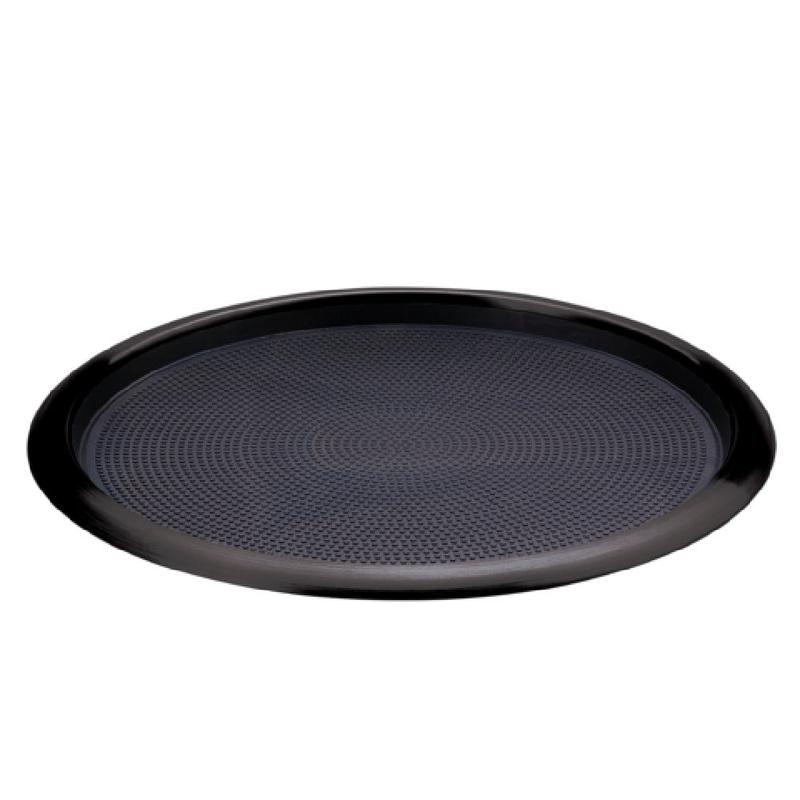 Service Ideas TR1614RIBX Non-Slip Tray 16"W X 16"D X 1"H Removable Insert