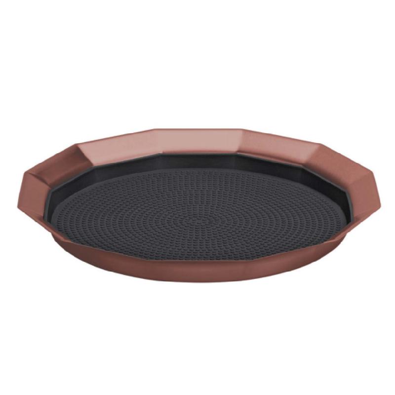 Service Ideas TRPN119RIBSRG Serving Tray (12) Panel 11"W X 11"D X 1"H