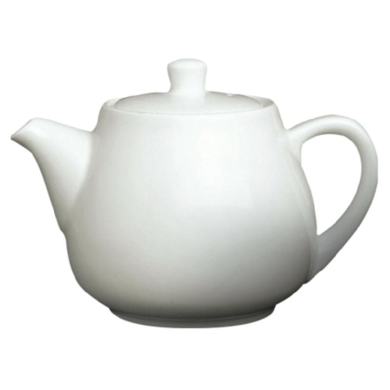 Cameo China 610-5121 Dynasty Coffee/Tea Pot 25 Oz. (750 Ml) 4-7/8" X 7" X 4-3/4"H (12.4 Cm X 18 Cm X 12 Cm)