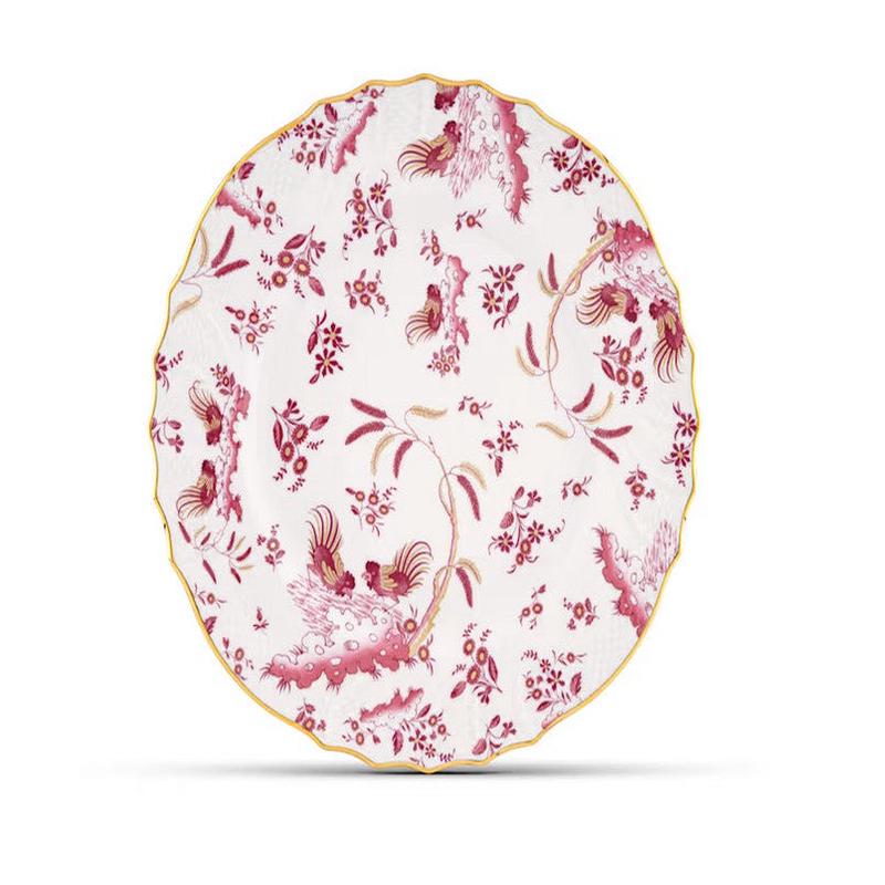 Ginori Charger Plate Oro Di Doccia Magenta
