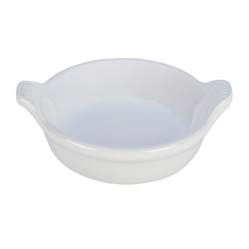 Heritage Creme Brulee Dish White