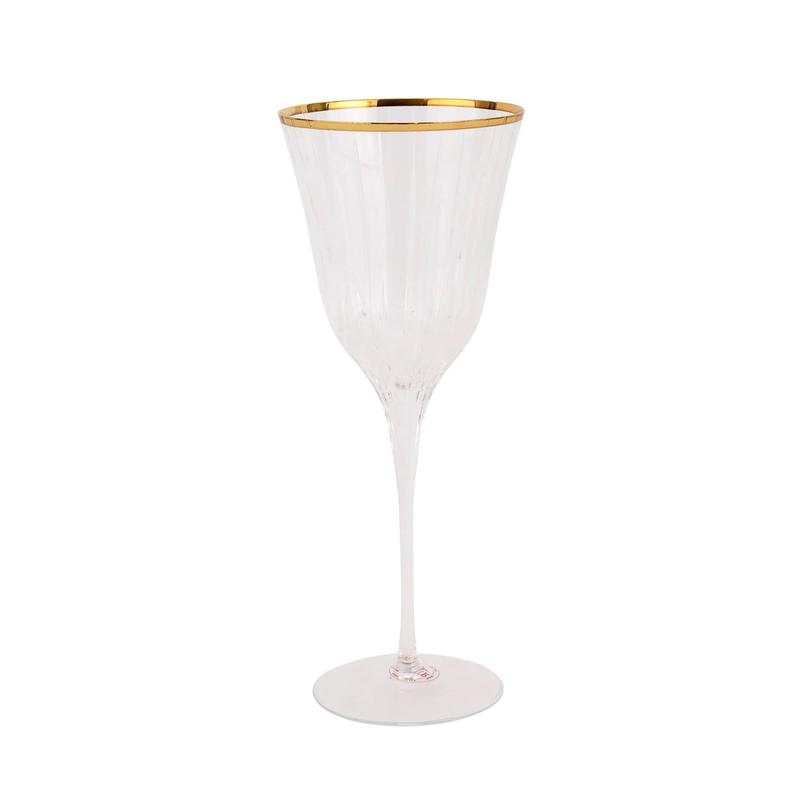 Natalia Gold Water Glass Set of 2