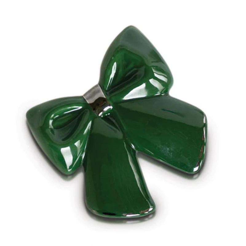 Wrap It Up Green Bow Mini Charm