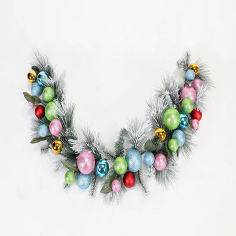 50's Snowy Garland