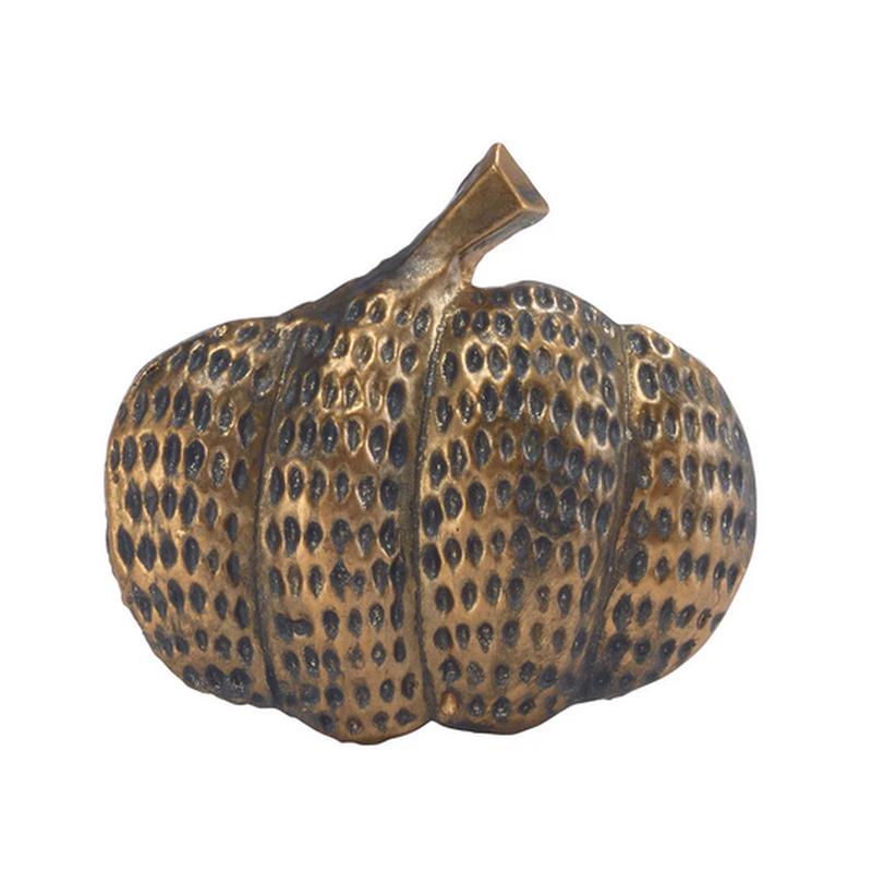 Bronze Pumpkin Napkin Ring Set of 8