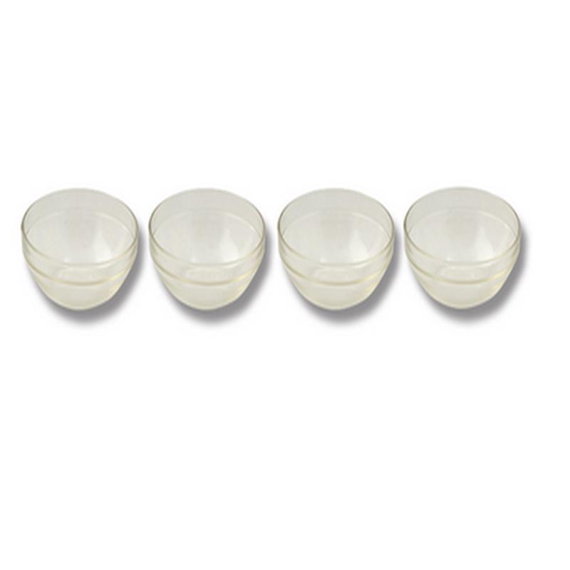 Set/4 Glass Prep Bowl 4oz
