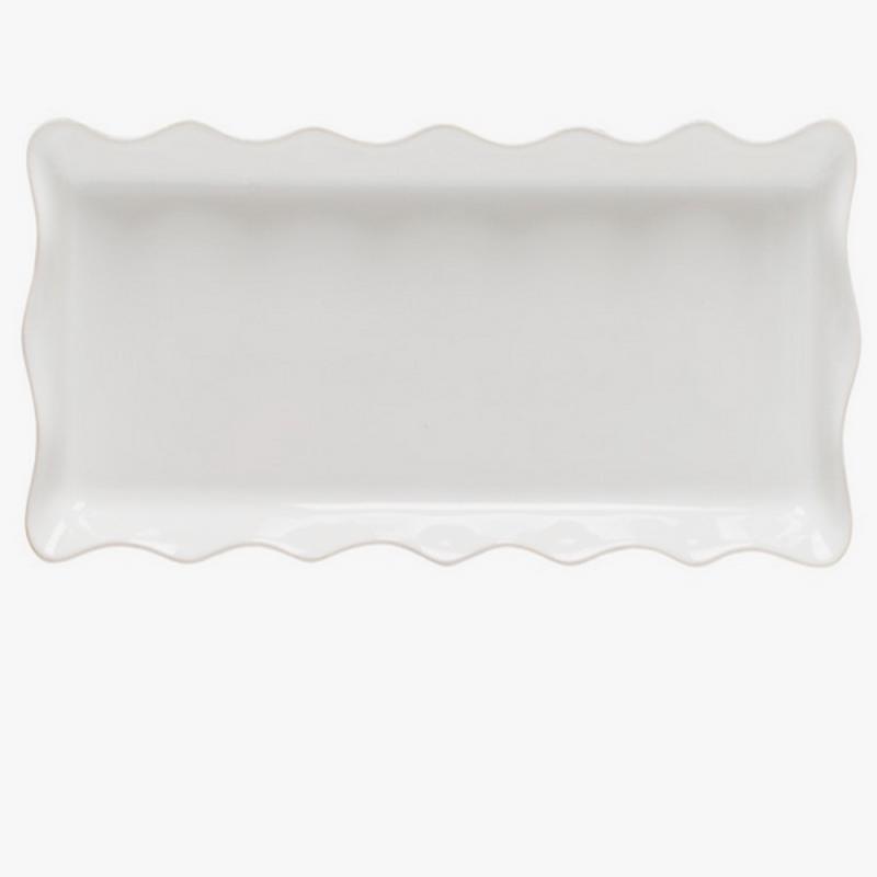 White Rectangular Tray Cook & Host
