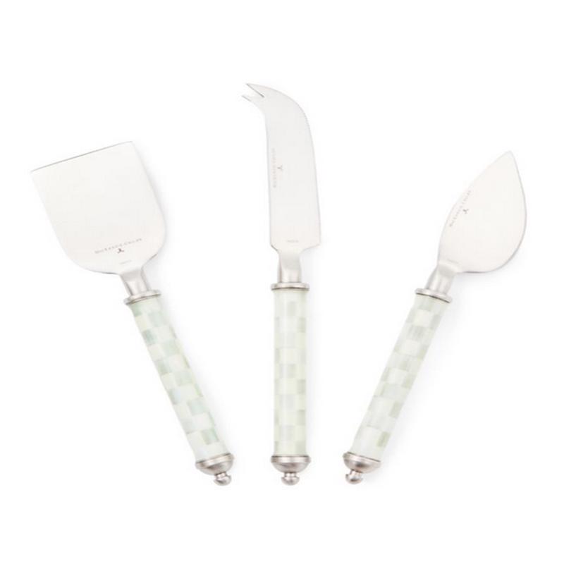 Sterling Check Supper Club Cheese Knife Set
