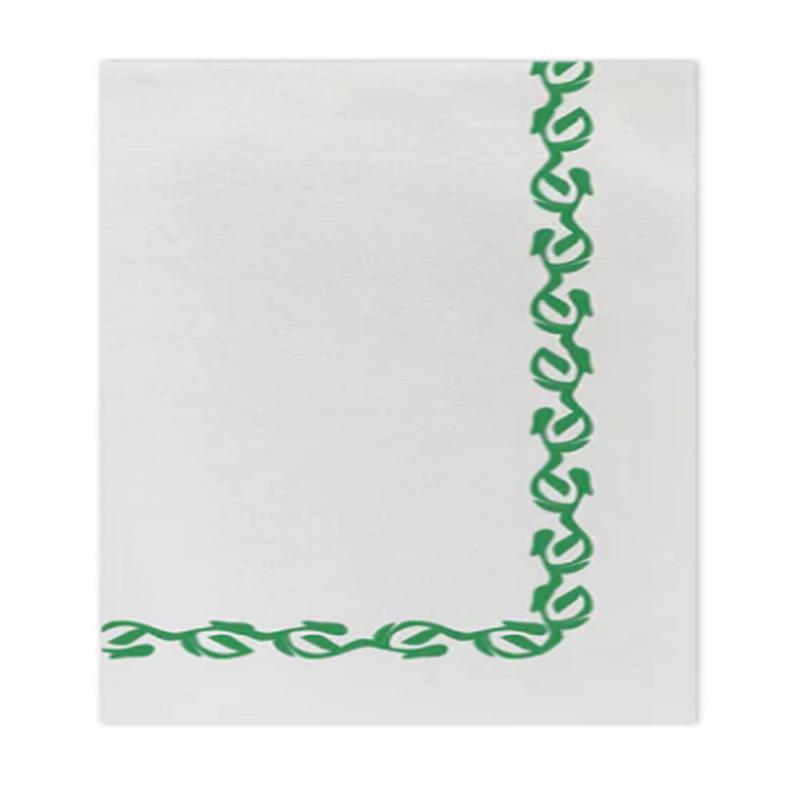 Papersoft Napkins Florentine Green Guest Towels