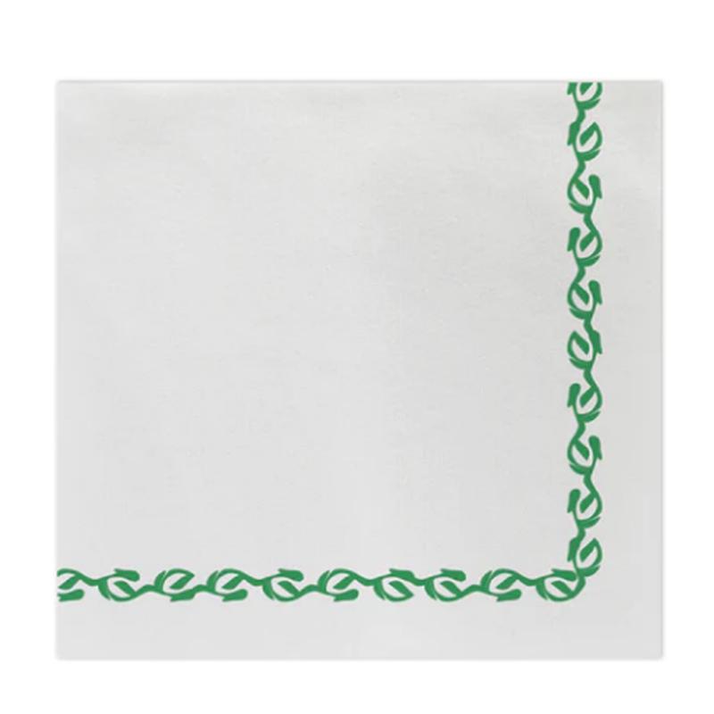 Papersoft Napkins Florentine Green Dinner Napkins