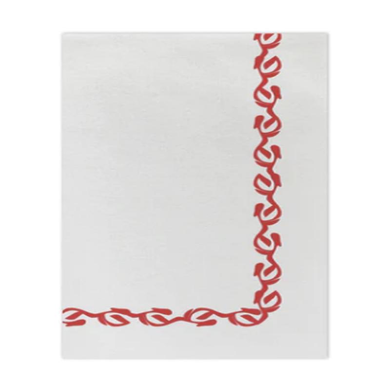 Papersoft Napkins Florentine Red Guest Towels