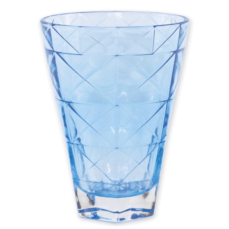 Prism Tumbler Tall Cobalt Set of 2