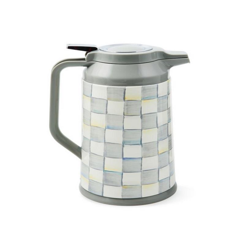 Sterling Check Coffee Carafe