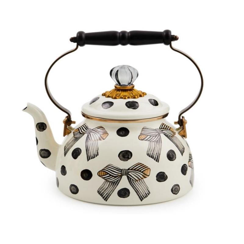 Tea Kettle PRETTY AS A BOW 2 Quart