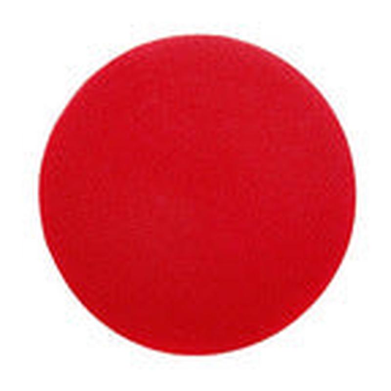 Holiday Red Round Placemat