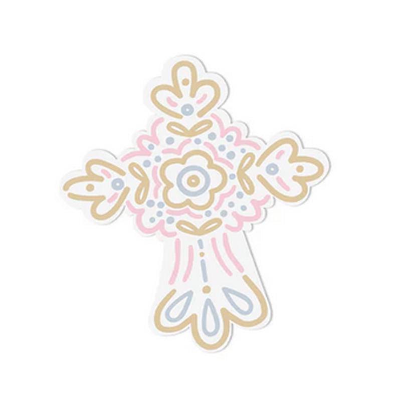 Pastel Fanciful Cross Mini Attachment