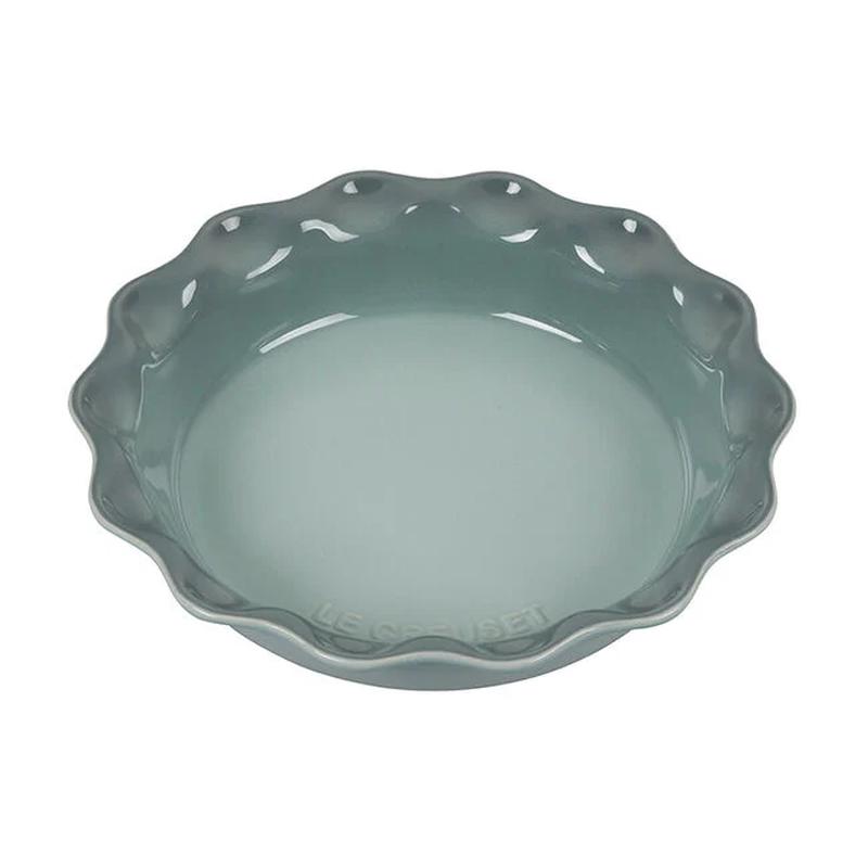 Heritage Sea Salt Fluted Pie Dish